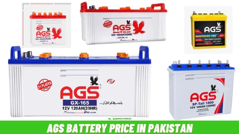 AGS Battery Price in Pakistan Today