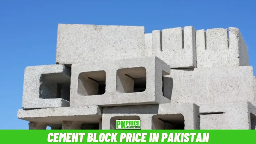 Cement Block Price in Pakistan Today