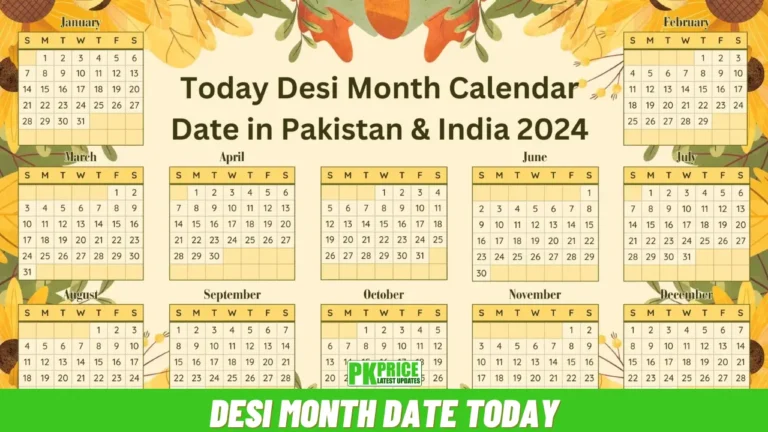 Desi Month Date Today Dates