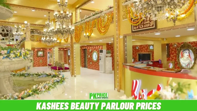 Kashees Beauty Parlour Prices in Pakistan