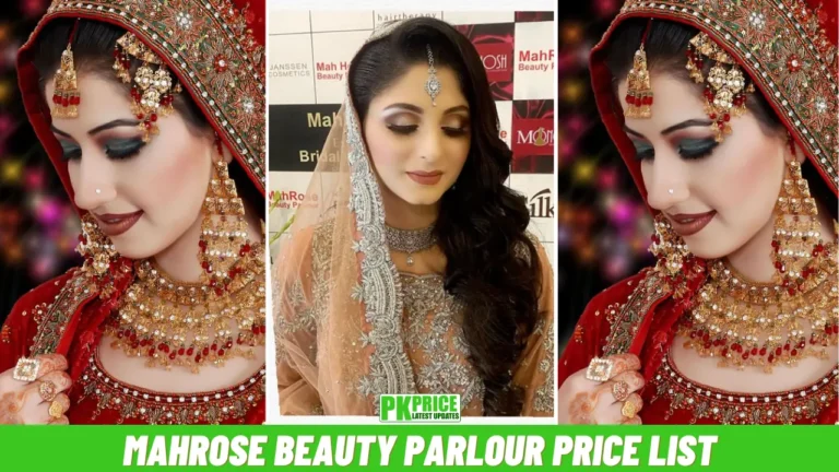 Mahrose Beauty Parlour Price List Today